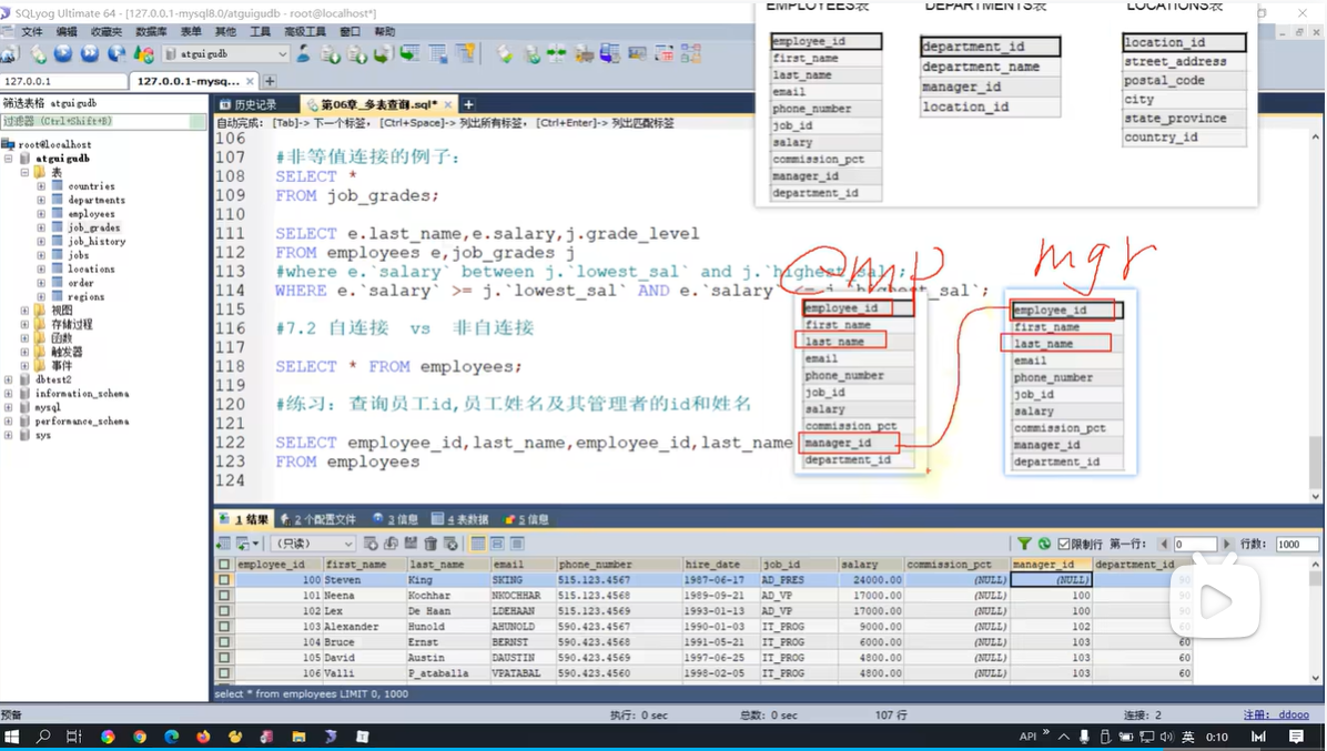 sql-自连接